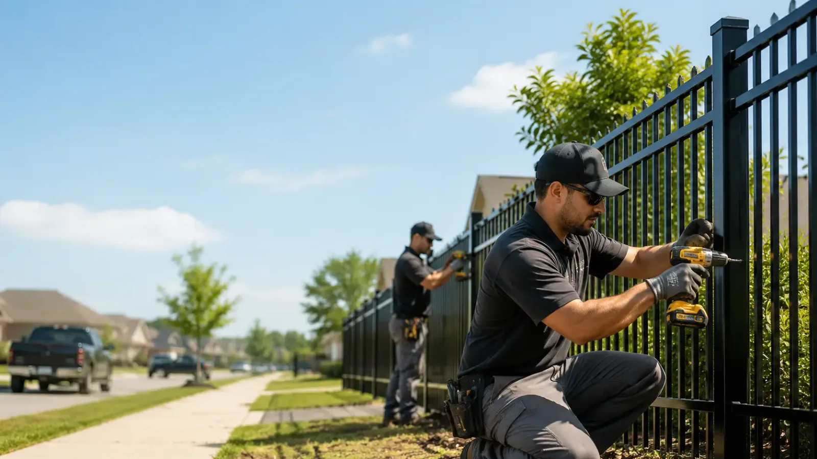 Metal Fence Installation in Marion, AL